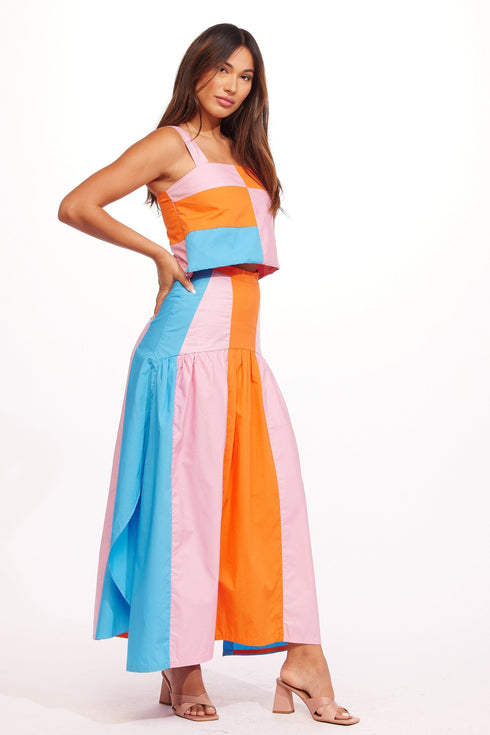 Amara Top - Teal Melody